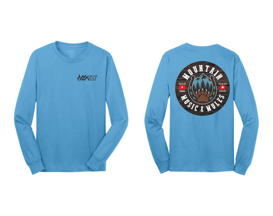 Long Sleeved T-Shirt- Design #2, MMM Logo