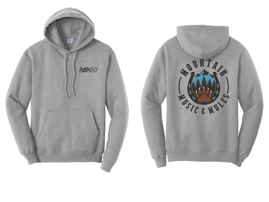 Hooded Sweatshirt- Design #1, MMM Logo