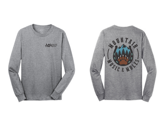 Long Sleeved T-Shirt- Design #1, MMM Logo