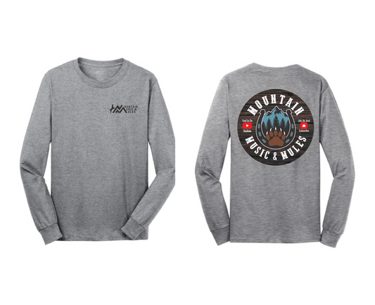 Long Sleeved T-Shirt- Design #2, MMM Logo