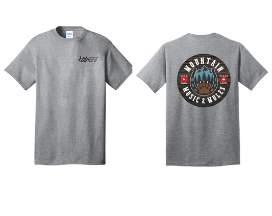 Short Sleeved T-Shirt- Design #2, MMM Logo