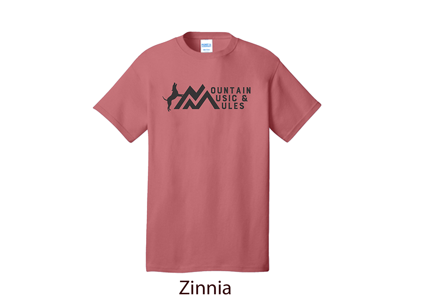 Short Sleeved T-shirt, Multiple Color Options, MMM Black Logo